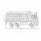 Vintiquewise Decorative Rustic Metal Yellow Single Bottle Truck Wine Holder for Tabletop or Countertop QI004538 - alternate 2